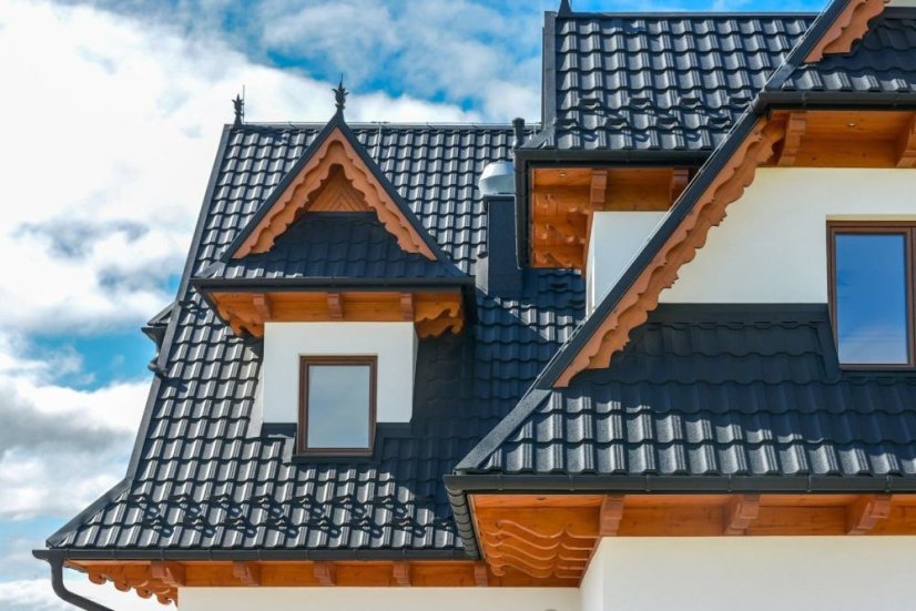 Modulová plechová strešná krytina Blachotrapez GERMANIA SIMETRIC 30, 1 ks
