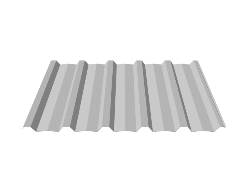 Trapézový plech Blachotrapez T35+, aluzinok, hr. 0,5 mm, 1 m²