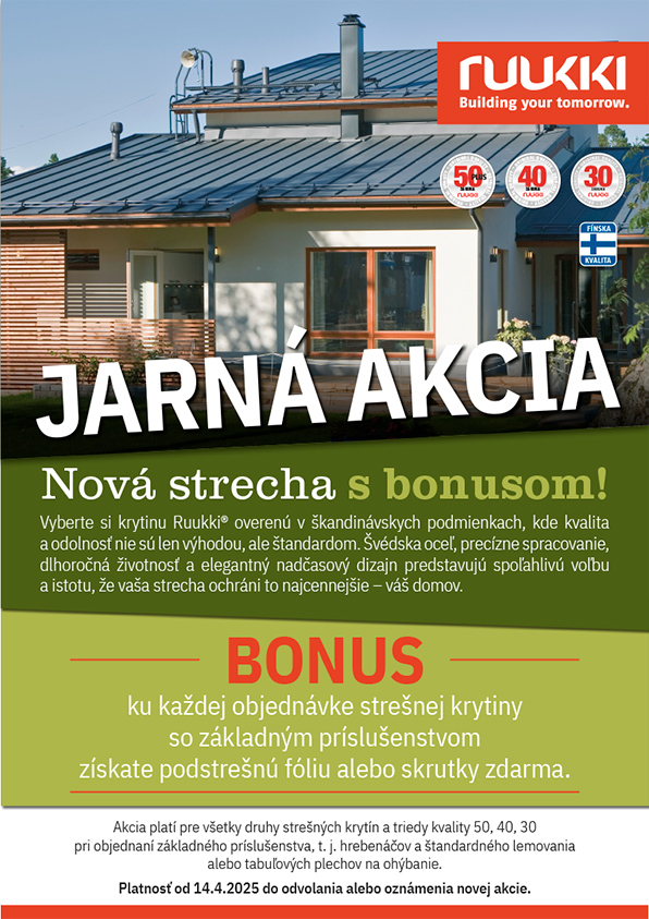 Jarná akcia Ruukki