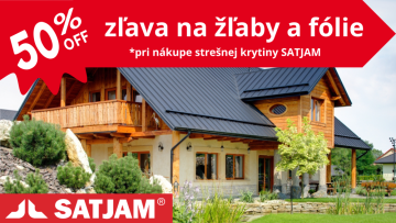 Akciová ponuka na strešné krytiny SATJAM !