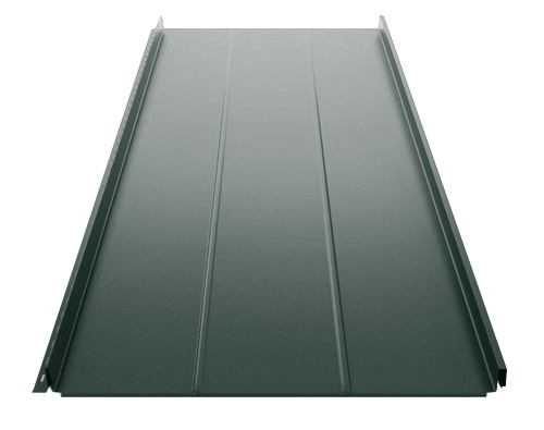 Plechová krytina Click Ruukki Design Classic D 475 mm, 1 m²