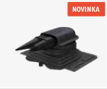 Prechodka pre solar – Ruukki univerzálna (čierna farba)