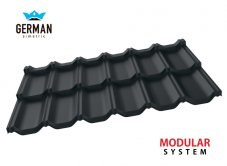 Modulová plechová strešná krytina Blachotrapez GERMAN SIMETRIC 30, 1 ks