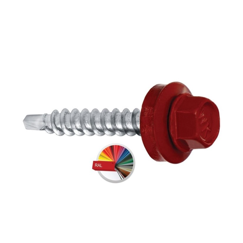 Strešné farmárske skrutky do ocele Blachotrapez 4,8*22 (250 ks) Strešné farmárske skrutky do ocele Blachotrapez 4,8*22 (250 ks)