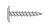 Skrutka do dreva Rova s plochou hlavou Click V 153 - 4,8 x 38 mm (250 ks)