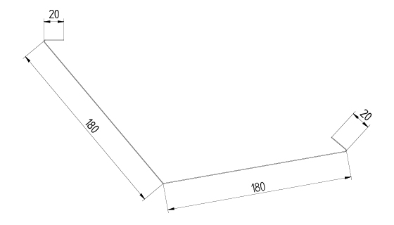 Úžľabie Blachotrapez RŠ 40 cm - Obrobka16
