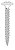 Skrutka Ruukki Classic/Hyygge S1E42025 nerez (4,2 x 24 mm) 250 ks