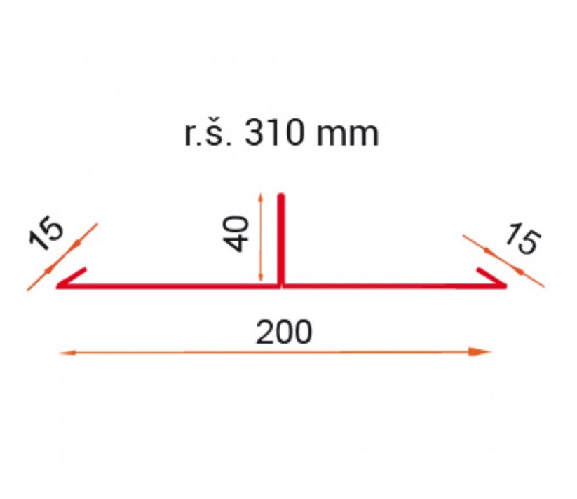 Prechod rôznych typov krytín Maslen 2 m r.š. 310