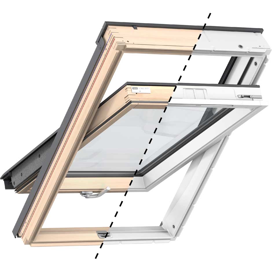 Strešné okná - Materiál - PVC