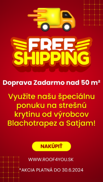 Doprava Zadarmo nad 50 m²