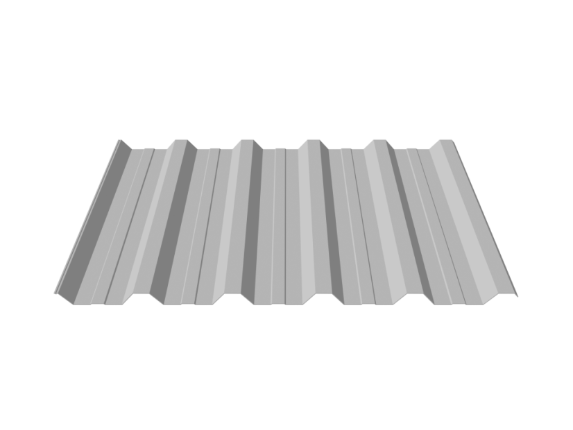 Trapézový plech Blachotrapez T35+, aluzinok, hr. 0,5 mm, 1 m²