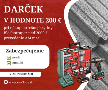 Darček v hodnote 200 €