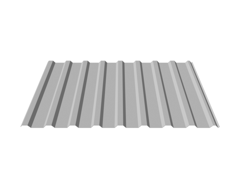 Trapézový plech Blachotrapez T20+, aluzinok, hr. 0,5 mm, 1 m²