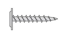 Skrutka do dreva s plochou hlavou Rova Click V 153 - 4,8 x 25 mm (500ks)