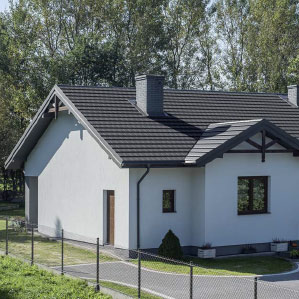 Modulová plechová strešná krytina Satjam Flat Plus