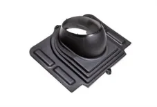 Spodná časť sanitárneho / ventilačného komínu Ruukki pre pre škridlové krytiny, Frigge a trapéz